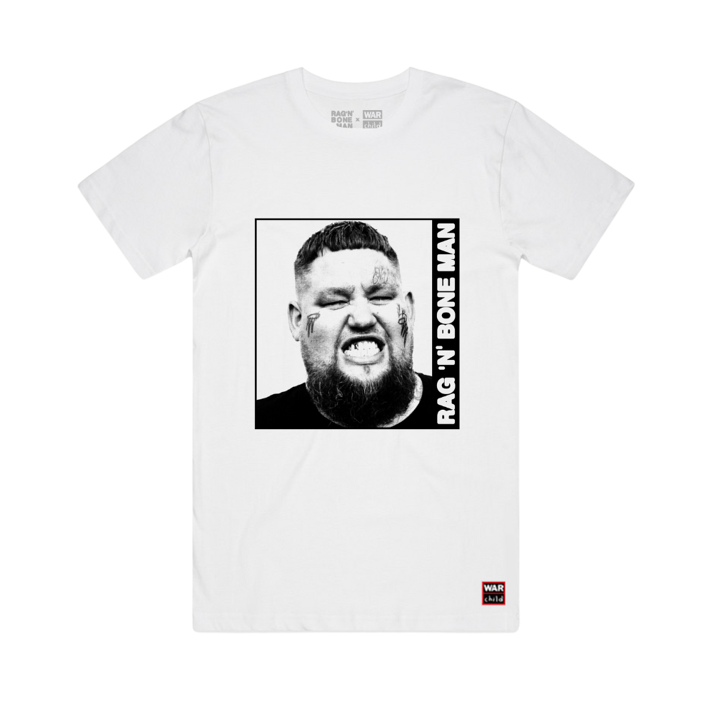 Rag’n’BoneMan x War Child white t-shirt