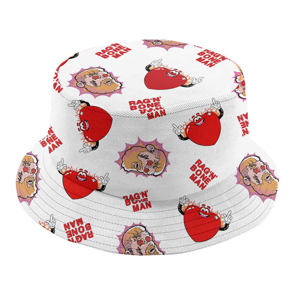 ‘I Believe In Love’ Reversible Bucket Hat