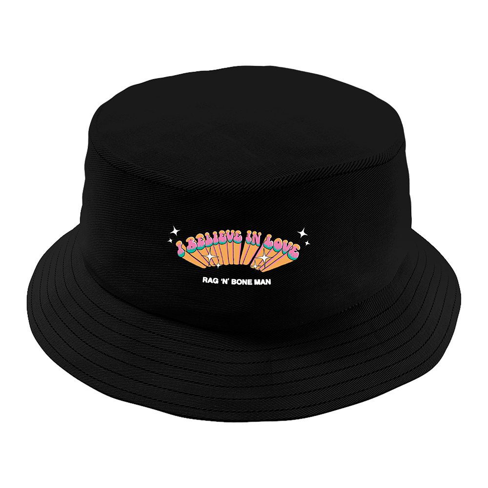 ‘I Believe In Love’ Reversible Bucket Hat