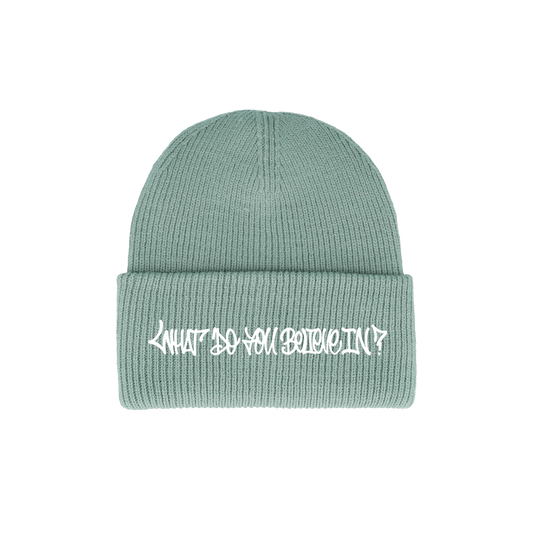 What Do You Believe In? Beanie